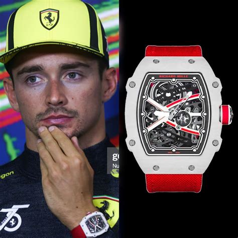 prix montre richard mille charles leclerc|charles leclerc watch.